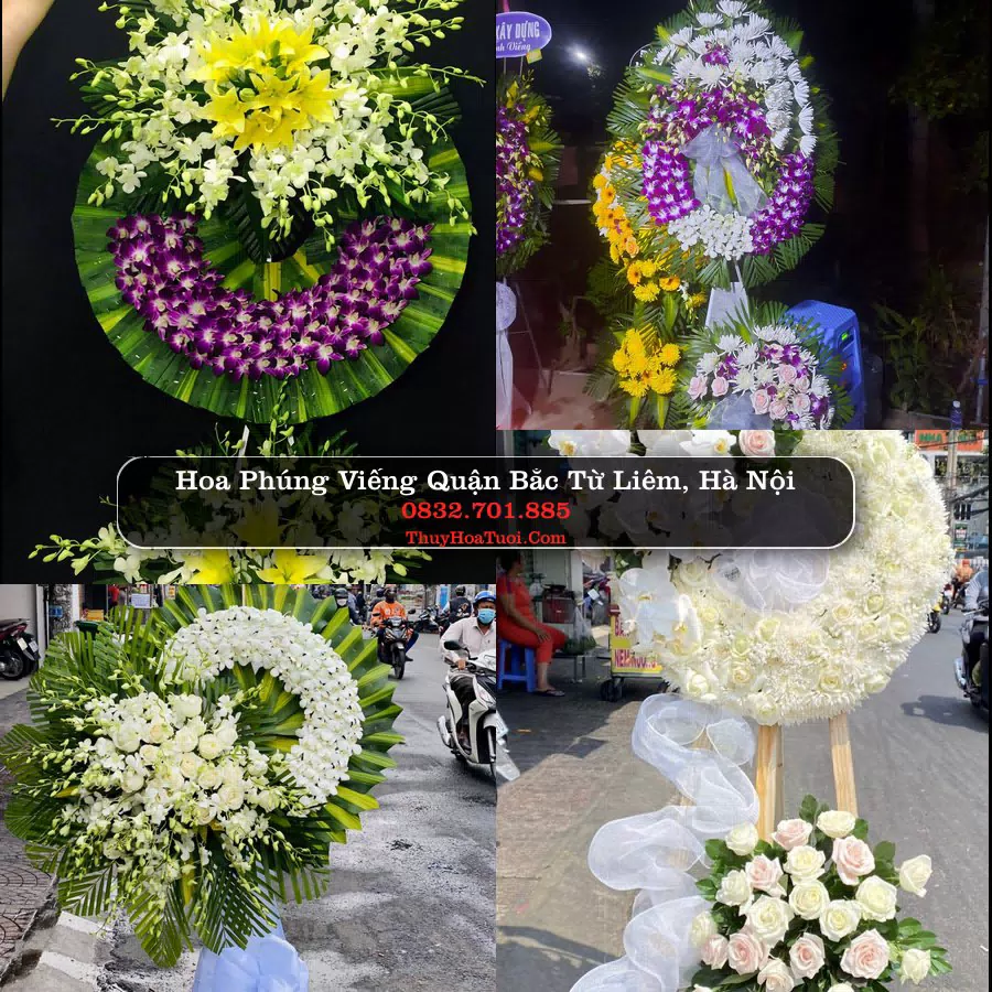 Hoa Chia Buồn tại Quận Bắc Từ Liêm, Hà Nội (Cũ)