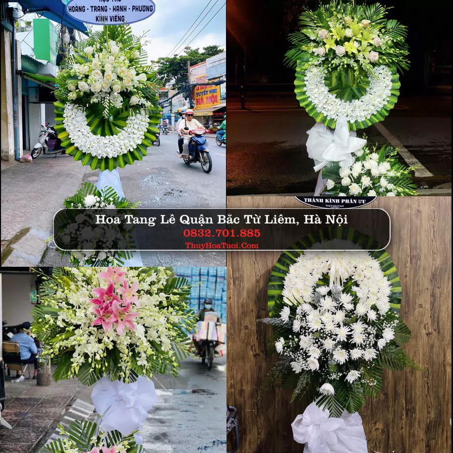 Kệ hoa tang lễ giao tại Quận Bắc Từ Liêm, Hà Nội