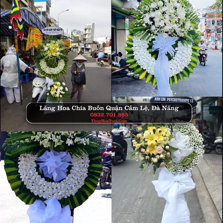 Đặt Hoa Chia Buồn tại Quận Cẩm Lệ, Đà Nẵng (Cũ)