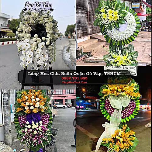 Đặt Vòng Hoa Tang Lễ tại Quận Gò Vấp, TP.HCM (Cũ)