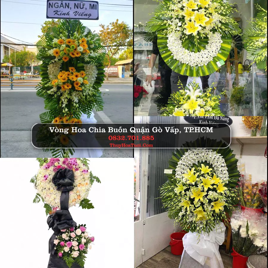 Kệ hoa tang lễ giao tại Quận Gò Vấp, TP.HCM