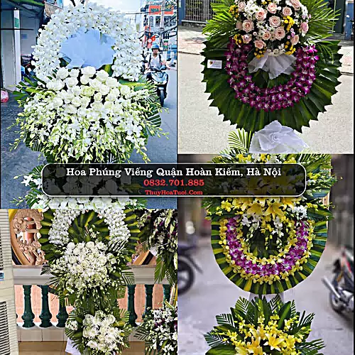 Vòng Hoa Tang Lễ tại Quận Hoàn Kiếm, Hà Nội (Cũ)