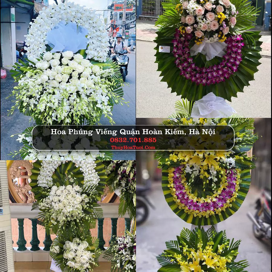 Vòng Hoa Tang Lễ tại Quận Hoàn Kiếm, Hà Nội (Cũ)