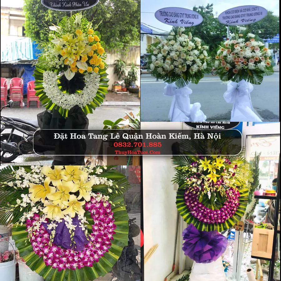 Kệ hoa tang lễ giao tại Quận Hoàn Kiếm, Hà Nội