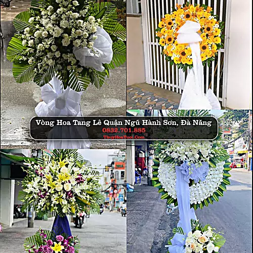 Đặt Vòng Hoa Tang Lễ tại Quận Ngũ Hành Sơn, Đà Nẵng (Cũ)