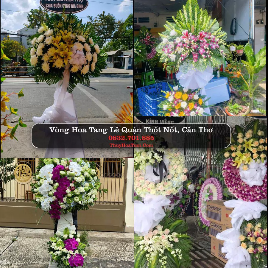 Đặt Hoa Tang Lễ tại Quận Thốt Nốt, Cần Thơ (Cũ)