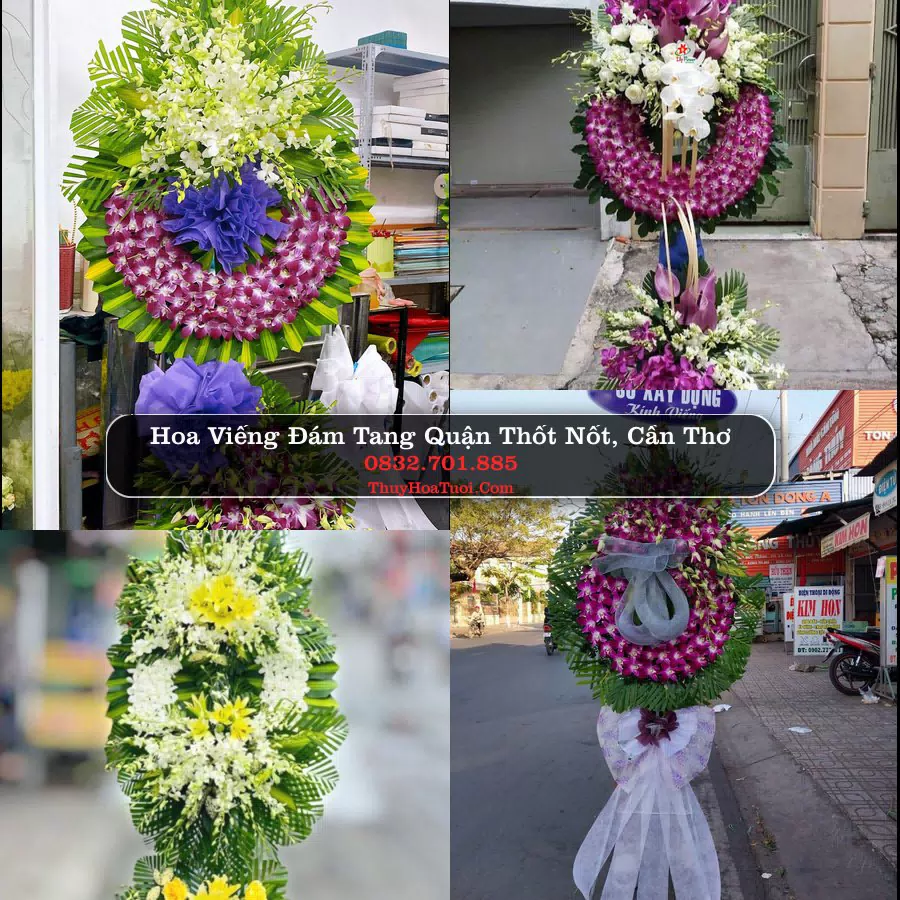 Kệ hoa tang lễ giao tại Quận Thốt Nốt, Cần Thơ