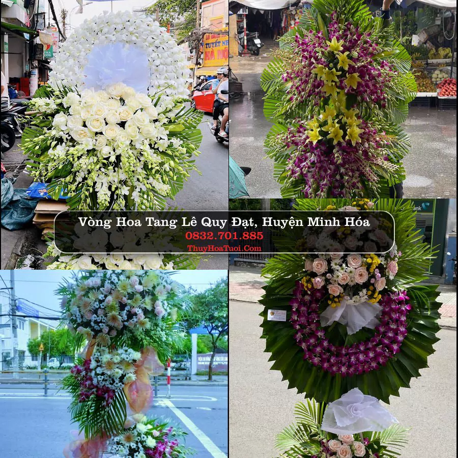 Đặt Hoa Chia Buồn tại Quy Đạt, Minh Hóa, Quảng Bình (Cũ)