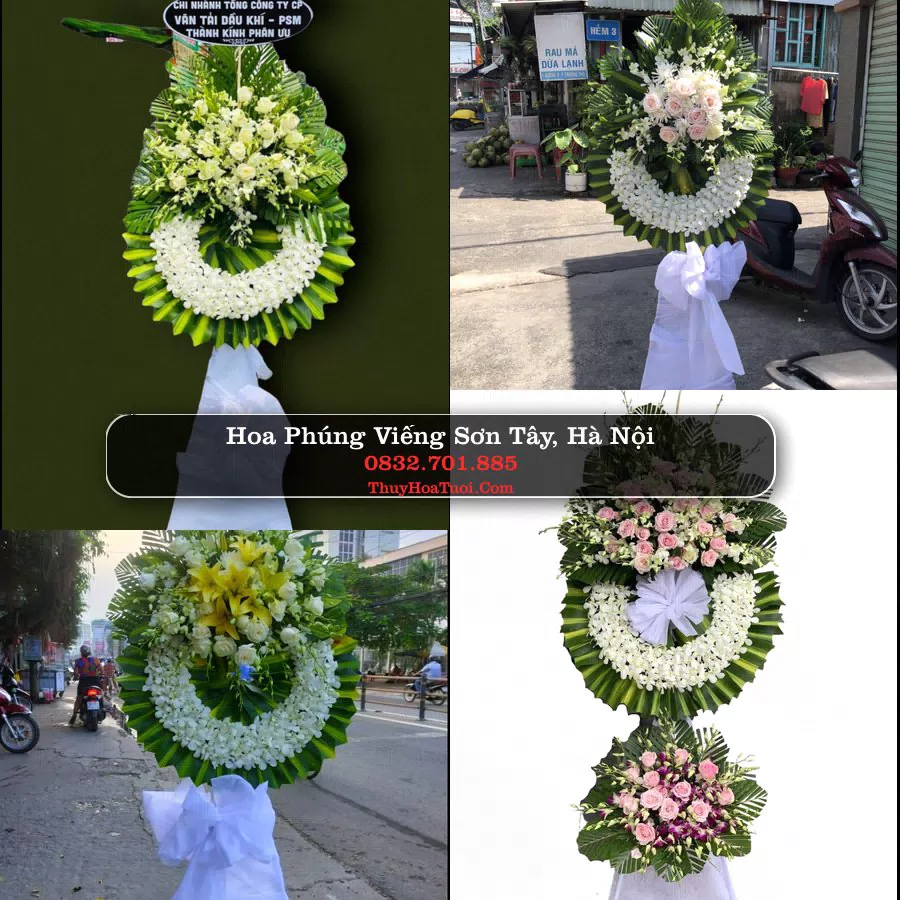 Đặt Hoa Đám Tang tại Sơn Tây, Hà Nội (Cũ)