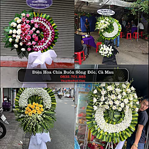Đặt Vòng Hoa Tang Lễ tại Sông Đốc, Cà Mau (Cũ)