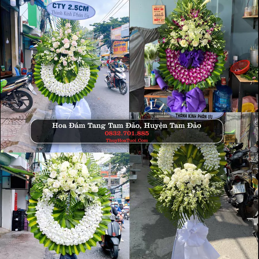 Đặt Hoa Đám Tang tại Tam Đảo, Tam Đảo, Vĩnh Phúc (Cũ)