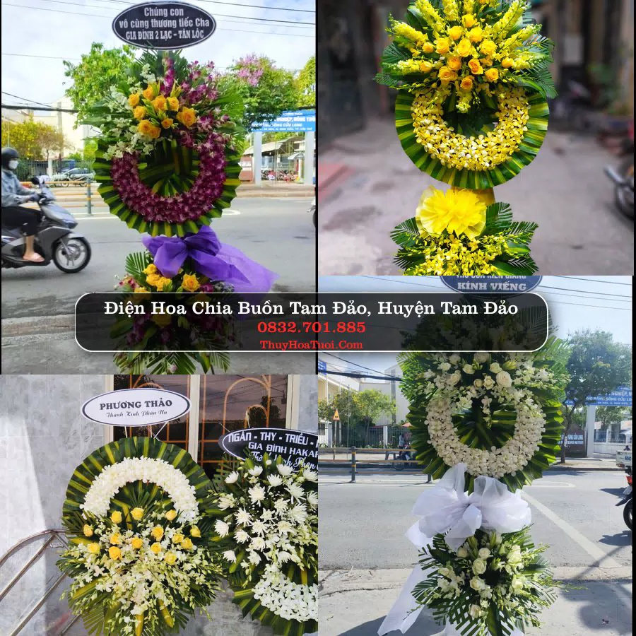 Kệ hoa tang lễ giao tại Tam Đảo, Vĩnh Phúc