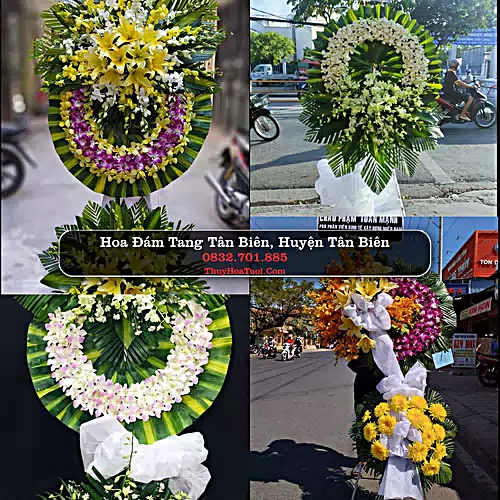 Đặt Vòng Hoa Chia Buồn tại Tân Biên, Tân Biên, Tây Ninh (Cũ)