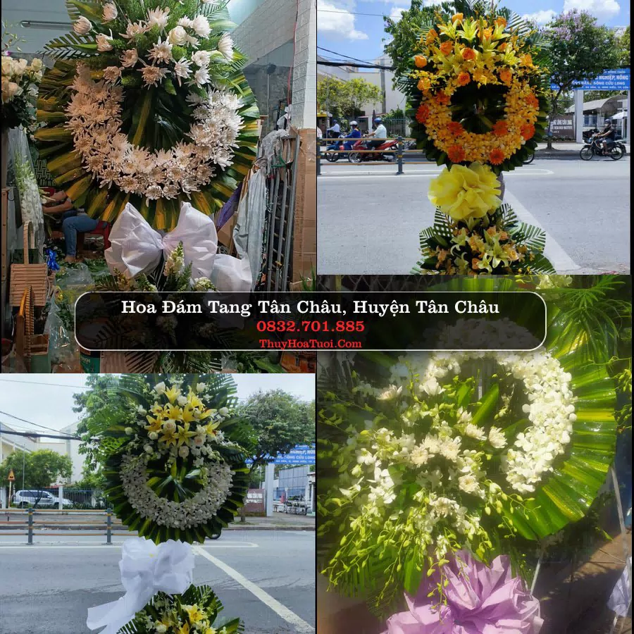 Đặt Vòng Hoa Đám Tang tại Tân Châu, Tân Châu, Tây Ninh (Cũ)