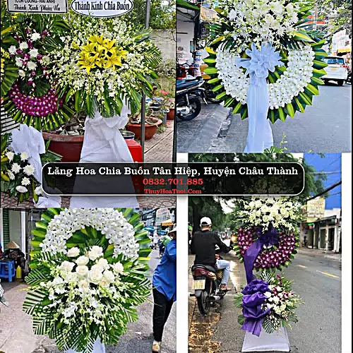 Đặt Vòng Hoa Chia Buồn tại Tân Hiệp, Châu Thành, Tiền Giang (Cũ)
