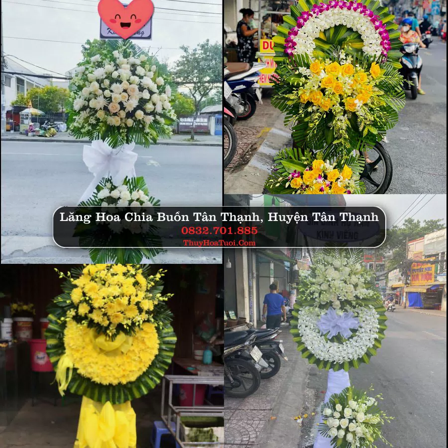 Đặt Vòng Hoa Chia Buồn tại Tân Thạnh, Tân Thạnh, Long An (Cũ)