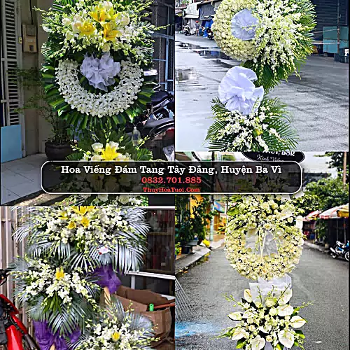 Đặt Hoa Tang Lễ tại Tây Đằng, Ba Vì, Hà Nội (Cũ)
