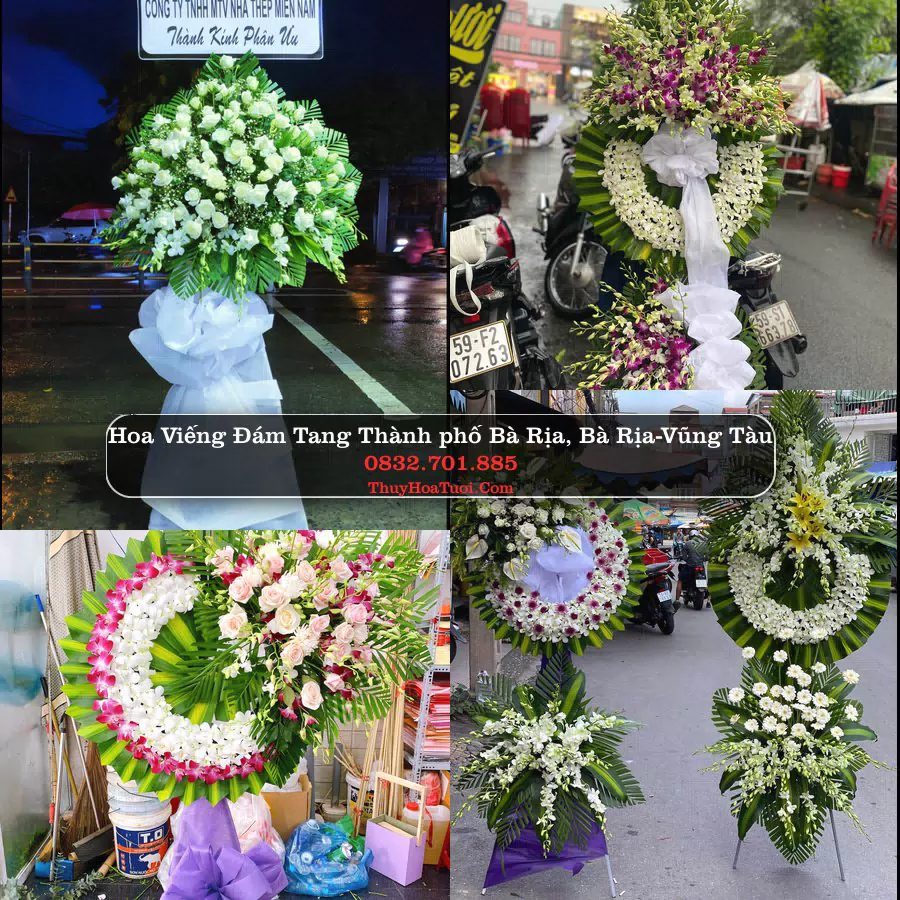 Kệ hoa tang lễ giao tại Thành phố Bà Rịa, Bà Rịa-Vũng Tàu