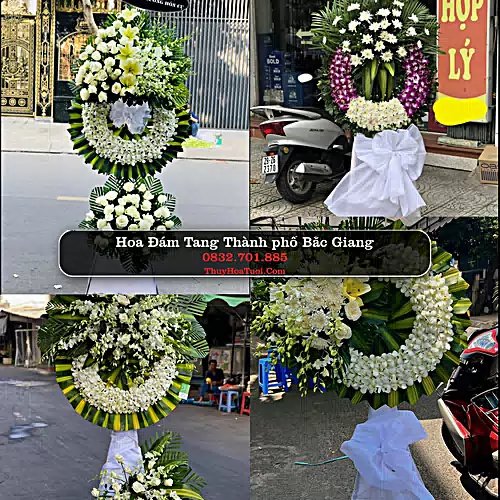 Đặt Hoa Đám Tang tại Thành phố Bắc Giang (Cũ)