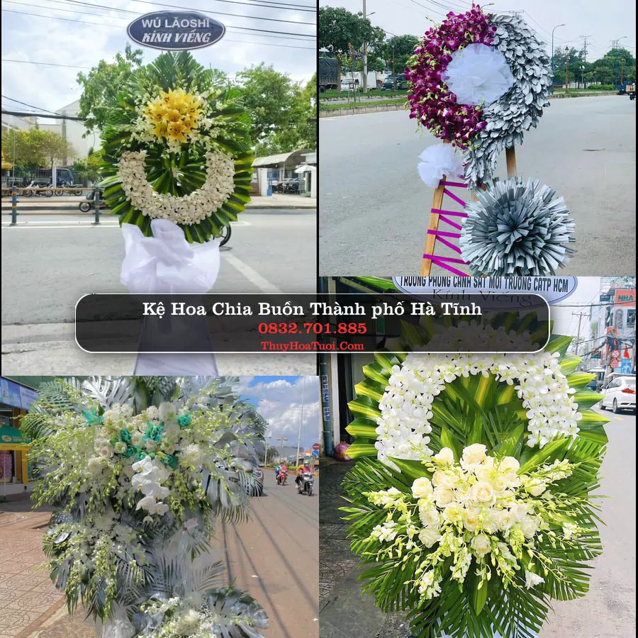 Kệ hoa tang lễ giao tại Thành phố Hà Tĩnh, Hà Tĩnh