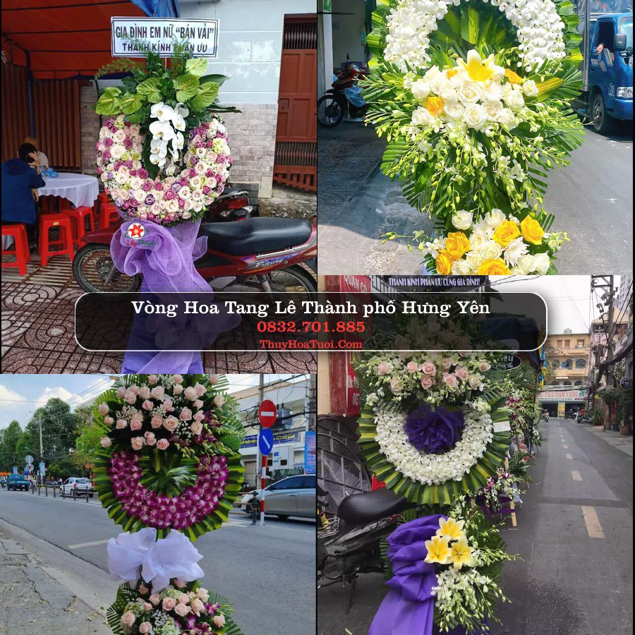 Đặt Hoa Chia Buồn tại Thành phố Hưng Yên (Cũ)