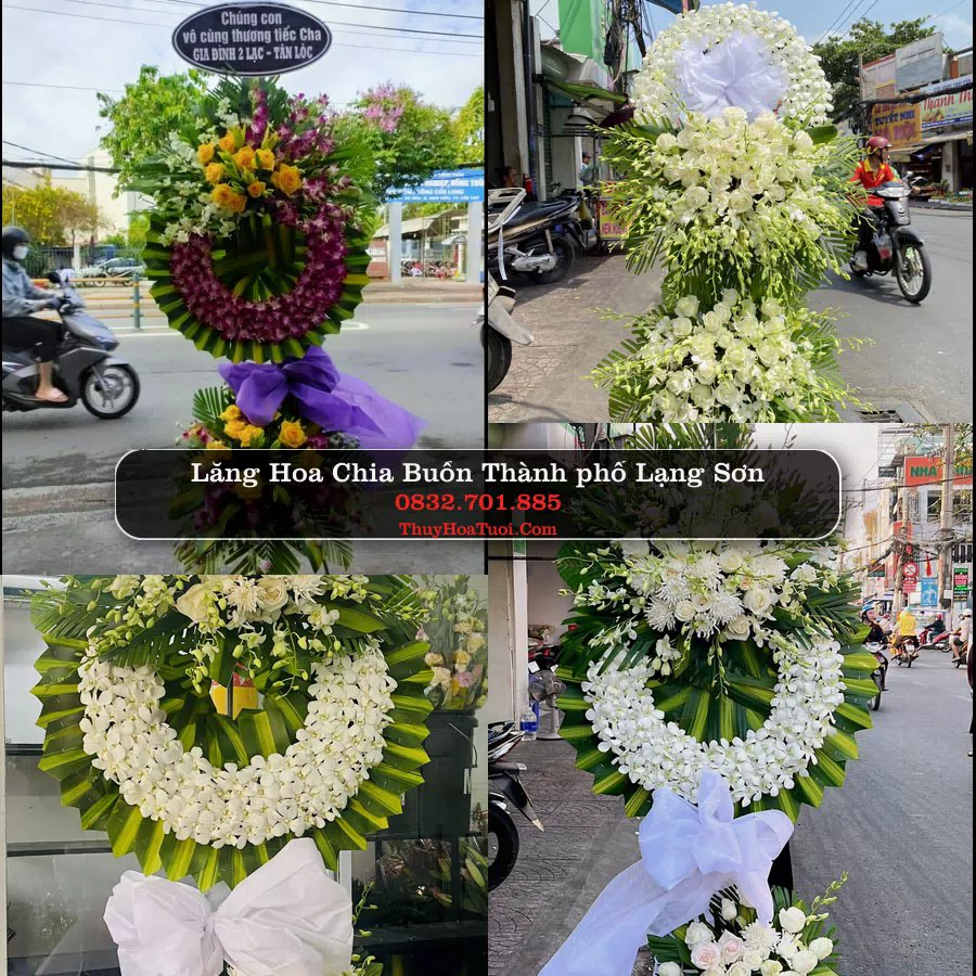 Vòng hoa chia buồn Thành phố Lạng Sơn - ThuyHoaTuoi.Com