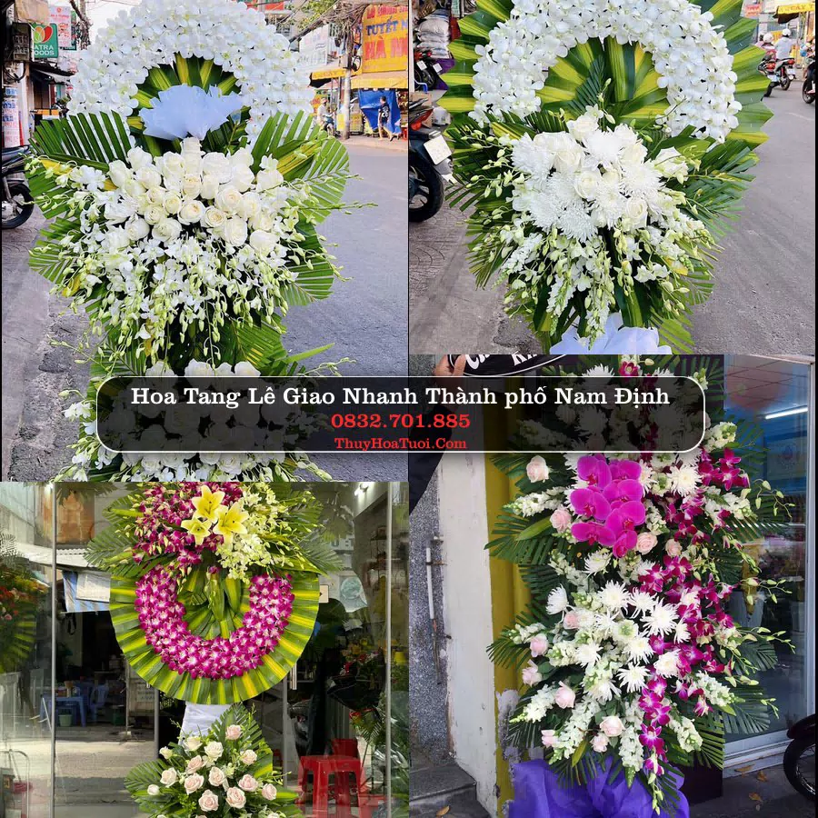Đặt Vòng Hoa Tang Lễ tại Thành phố Nam Định (Cũ)