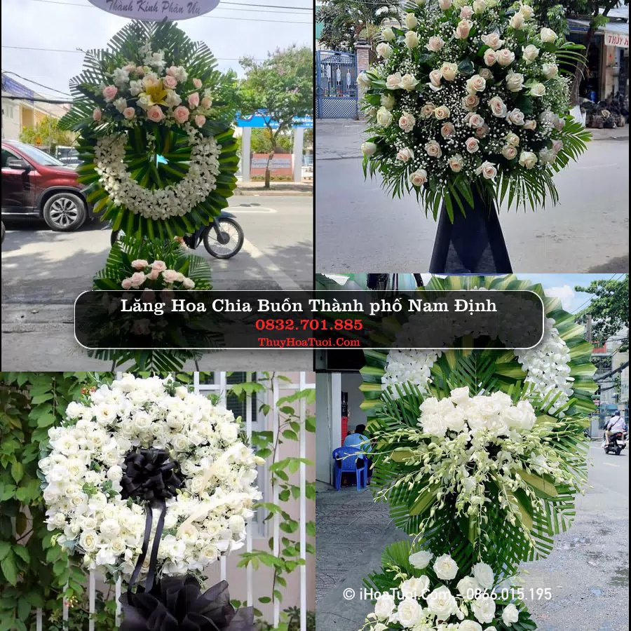 Kệ hoa tang lễ giao tại Thành phố Nam Định, Ninh Bình