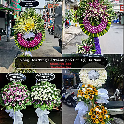 Đặt Hoa Chia Buồn tại Thành phố Phủ Lý, Hà Nam (Cũ)