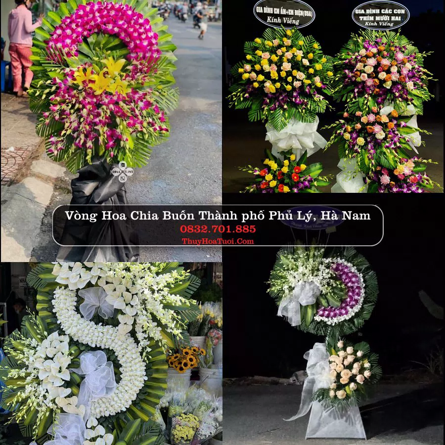 Kệ hoa tang lễ giao tại Thành phố Phủ Lý, Ninh Bình