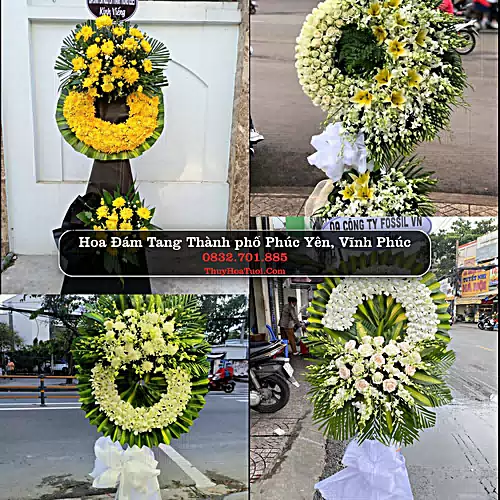 Đặt Vòng Hoa Tang Lễ tại Thành phố Phúc Yên, Vĩnh Phúc (Cũ)