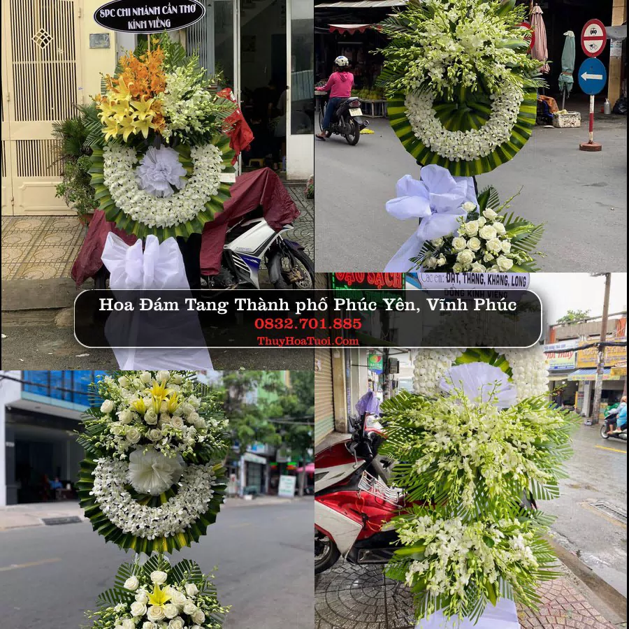Kệ hoa tang lễ giao tại Thành phố Phúc Yên, Vĩnh Phúc