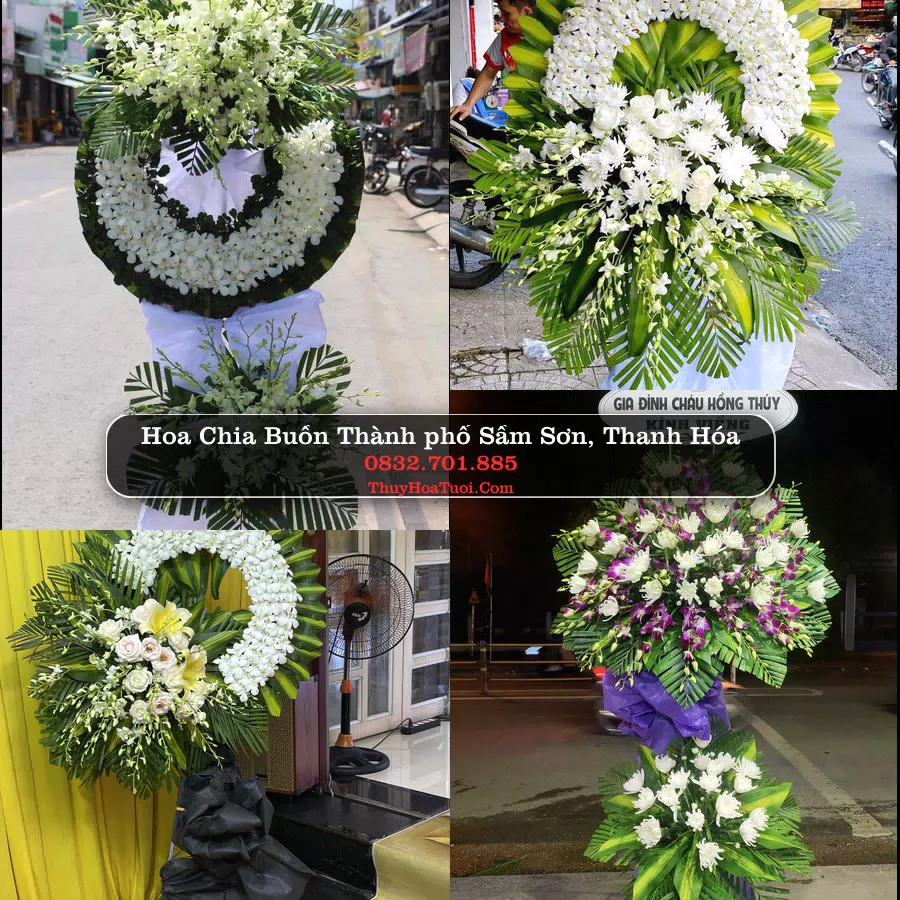 Đặt Vòng Hoa Tang Lễ tại Thành phố Sầm Sơn, Thanh Hóa (Cũ)