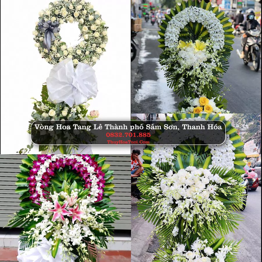 Kệ hoa tang lễ giao tại Thành phố Sầm Sơn, Thanh Hóa