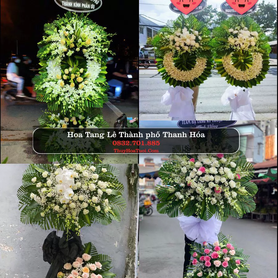 Vòng hoa chia buồn Thành phố Thanh Hóa - ThuyHoaTuoi.Com