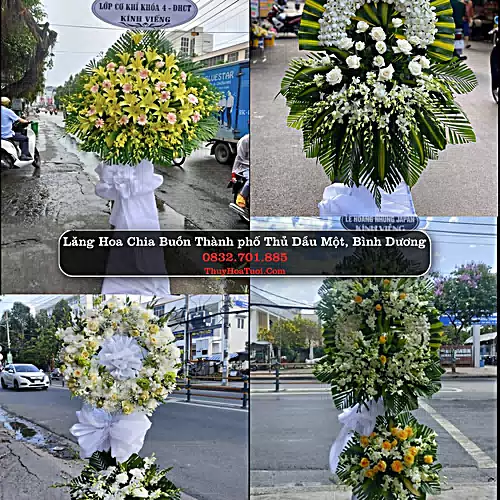 Đặt Hoa Chia Buồn tại Thành phố Thủ Dầu Một, Bình Dương (Cũ)