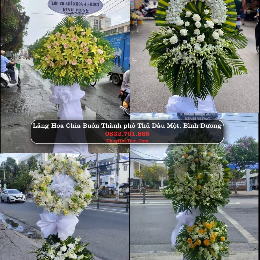 Đặt Hoa Chia Buồn tại Thành phố Thủ Dầu Một, Bình Dương (Cũ)
