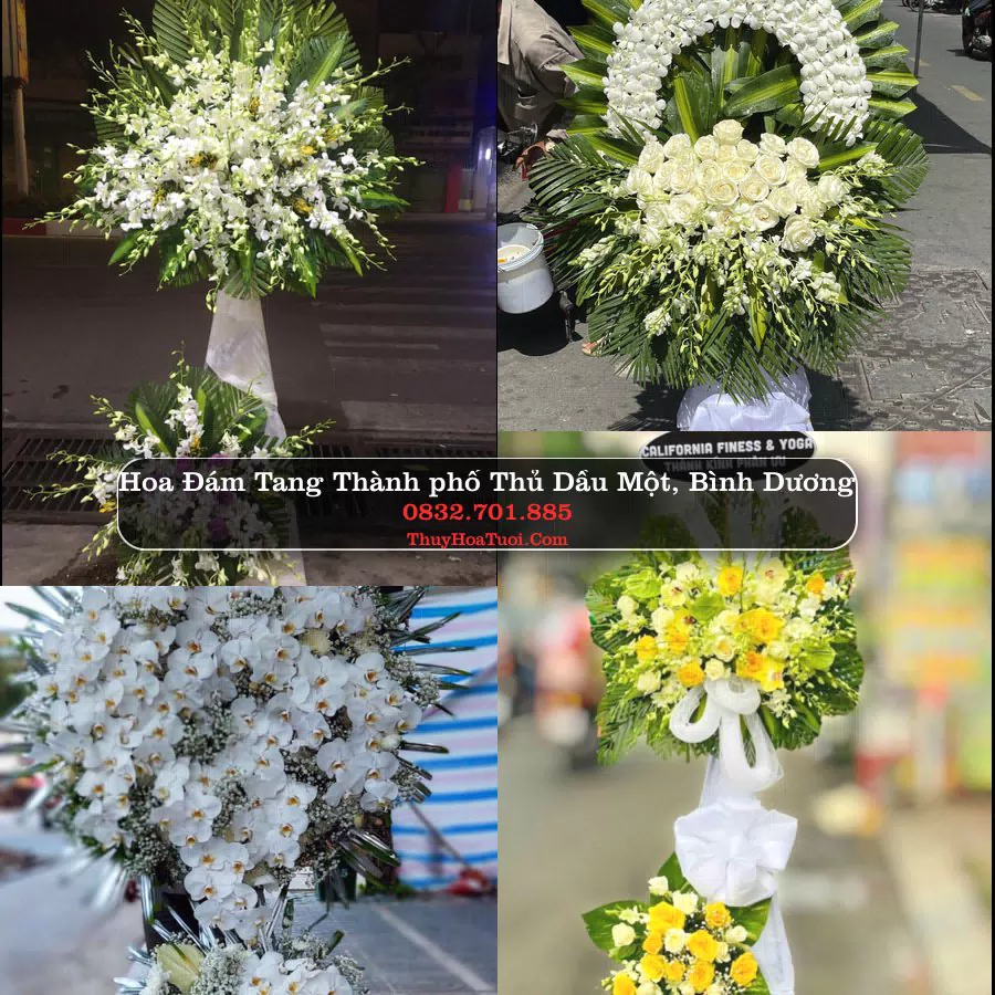Kệ hoa tang lễ giao tại Thành phố Thủ Dầu Một, Bình Dương