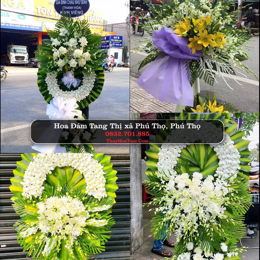 Kệ hoa tang lễ giao tại Thị xã Phú Thọ, Phú Thọ