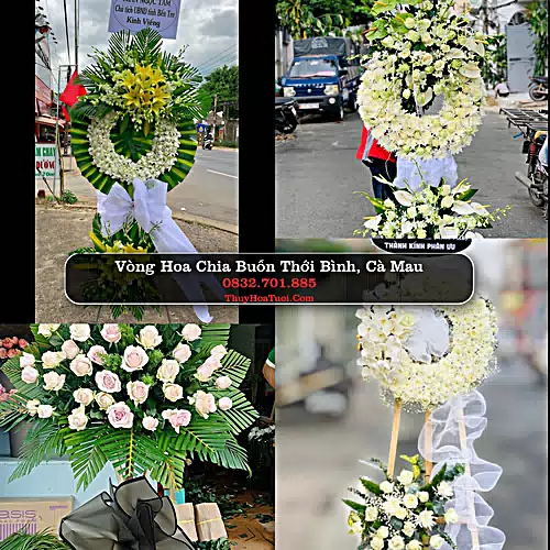 Đặt Vòng Hoa Chia Buồn tại Thới Bình, Cà Mau (Cũ)