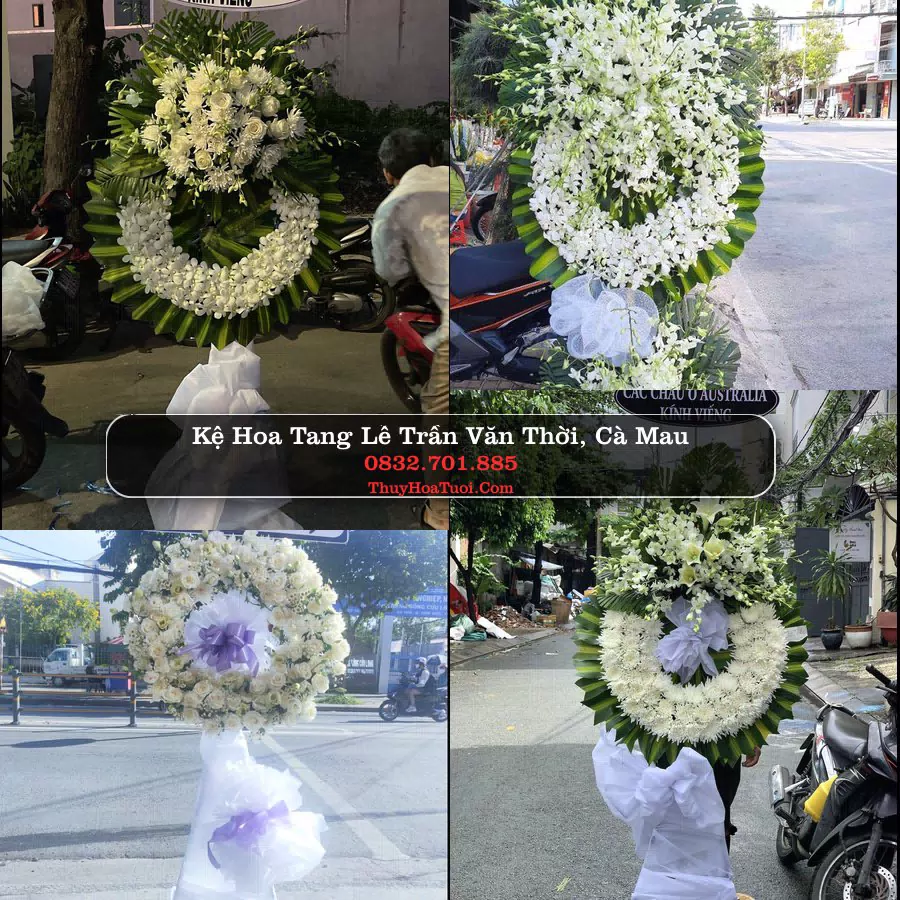 Đặt Hoa Tang Lễ tại Trần Văn Thời, Cà Mau (Cũ)