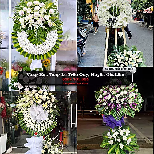 Đặt Hoa Chia Buồn tại Trâu Quỳ, Gia Lâm, Hà Nội (Cũ)