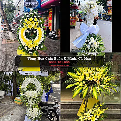 Đặt Hoa Tang Lễ tại U Minh, Cà Mau (Cũ)