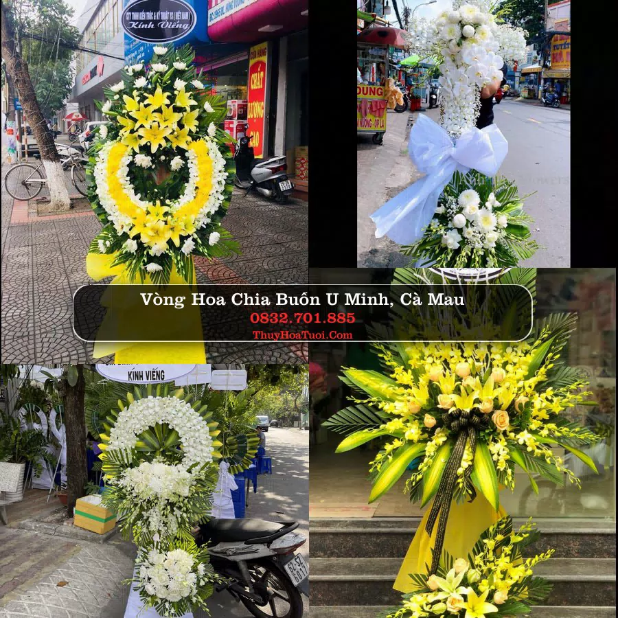Đặt Hoa Tang Lễ tại U Minh, Cà Mau (Cũ)