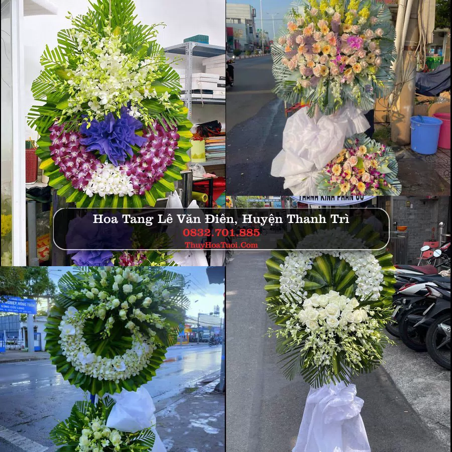 Đặt Vòng Hoa Tang Lễ tại Văn Điển, Thanh Trì, Hà Nội (Cũ)