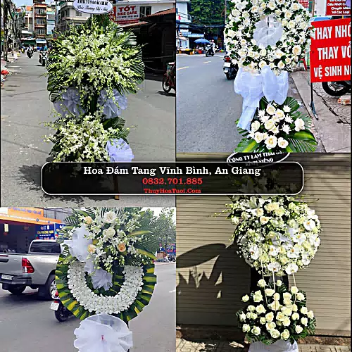 Đặt Vòng Hoa Tang Lễ tại Vĩnh Bình, An Giang (Cũ)