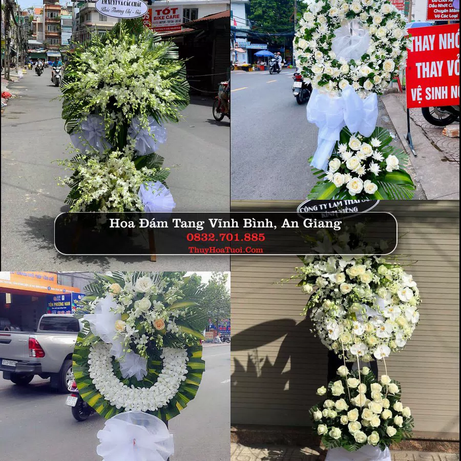 Đặt Vòng Hoa Tang Lễ tại Vĩnh Bình, An Giang (Cũ)
