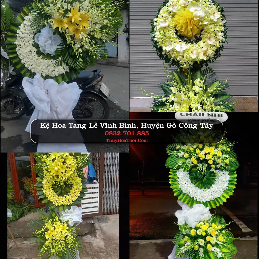 Đặt Vòng Hoa Tang Lễ tại Vĩnh Bình, Gò Công Tây, Tiền Giang (Cũ)