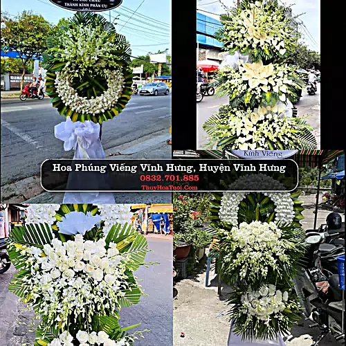 Đặt Hoa Tang Lễ tại Vĩnh Hưng, Vĩnh Hưng, Long An (Cũ)
