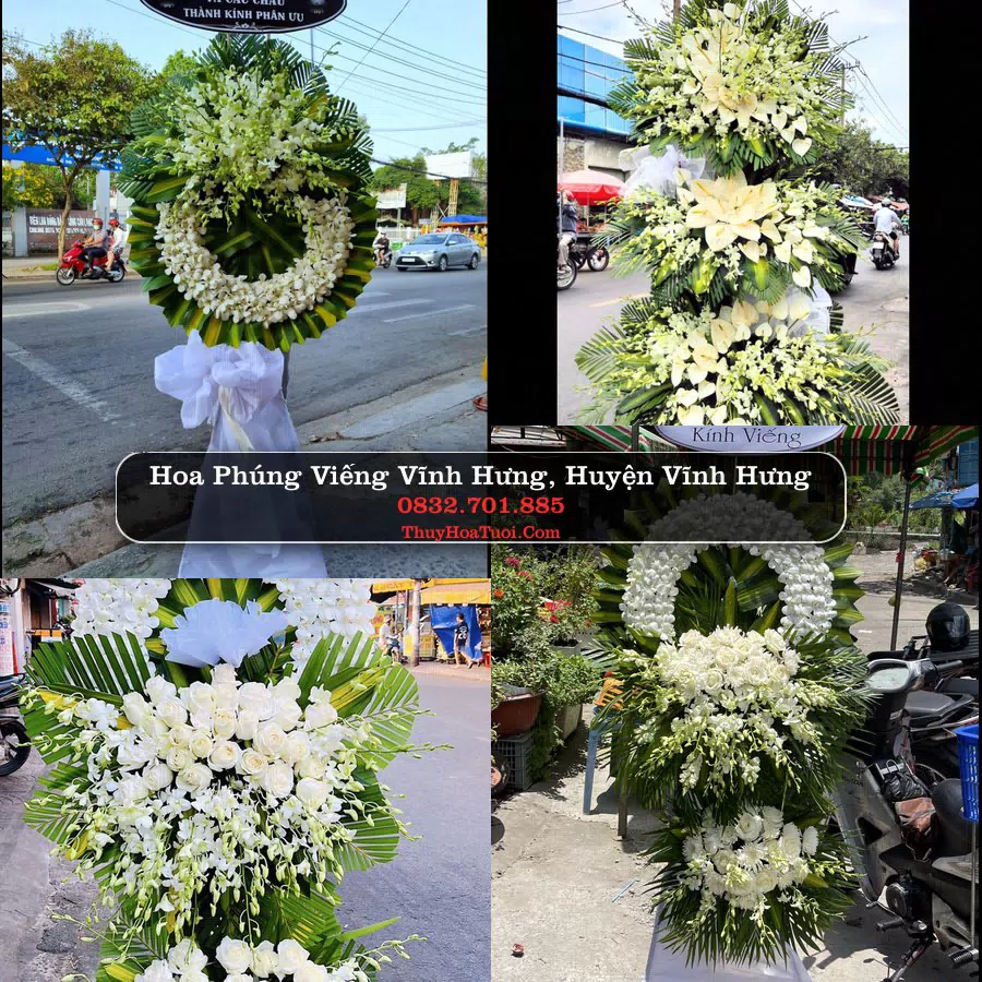 Đặt Hoa Tang Lễ tại Vĩnh Hưng, Vĩnh Hưng, Long An (Cũ)